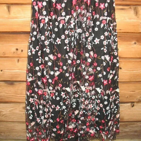 Mac Duggal 20331 EMBELLISHED RUFFLED ONE SHOULDER A LINE GOWN Black 12 - Picture 11 of 15